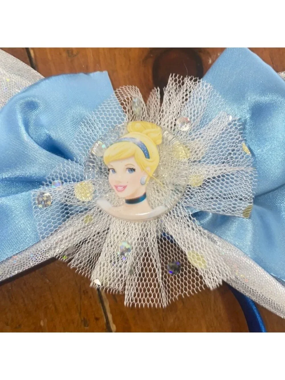 Cinderella Deluxe Dress Up Hairband Bow
